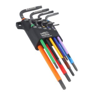 C1997TORX/9P Long TORX® Coloured L-Key Set, 9 Piece - Image 2