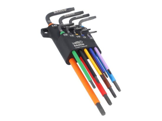 C1997TORX/9P Long TORX® Coloured L-Key Set, 9 Piece - Image 2