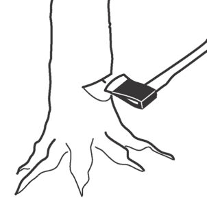 Felling Axe Ash Handle FGS 1.6-810 2.2kg