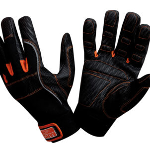 Power Tool Padded Palm Gloves - M (Size 8)