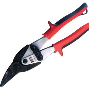 MA401 Red Aviation Compound Snips Left Cut 250mm (10in)