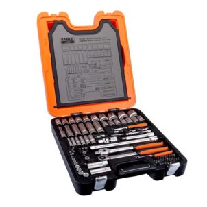 S103 1/4in &1/2in Dynamic Drive Socket & Spanner Set, 103 Piece
