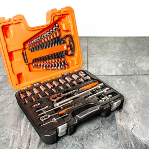 S410 1/4in & 1/2in Drive Socket & Spanner Set, 41 Piece - Image 3