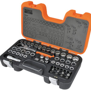 S530T 1/2in Drive Pass-Through Socket Set, 53 Piece