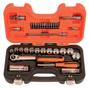 SL34 3/8in Drive Socket & Mech Set, 34 Piece