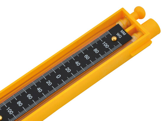 1986 U Air Gauge 4in with Label - Image 2