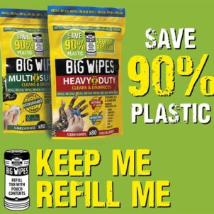 Multi-Surface Bio Pro+ Antiviral Wipes (Refill Pouch 80 Wipes)