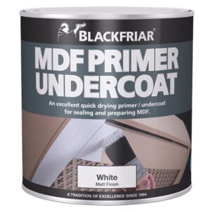 Quick Drying MDF Acrylic Primer Undercoat 1 litre