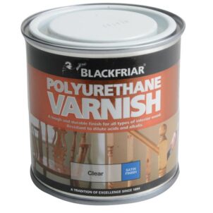 Polyurethane Varnish P100 Clear Satin 250ml