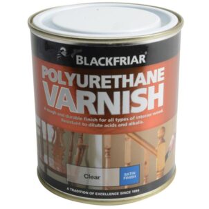 Polyurethane Varnish P100 Clear Satin 500ml