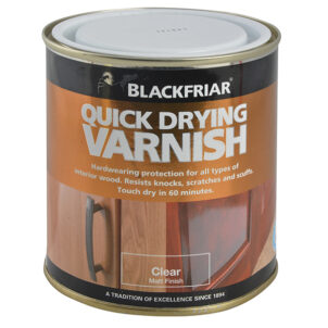 Quick Drying Duratough Interior Varnish Clear Matt 250ml