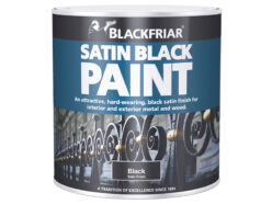 Satin Black Paint 500ml
