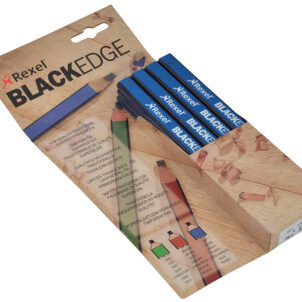 Carpenter's Pencils - Blue / Soft (Card 12)
