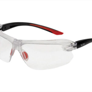 IRI-S Safety Glasses - Clear Bifocal Reading Area +2.5