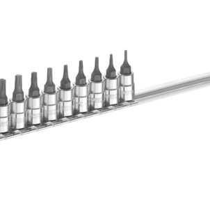 1/4in Drive TORX Socket Set, 10 Piece