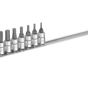 1/4in Drive Hex Bit Socket Set, 8 Piece