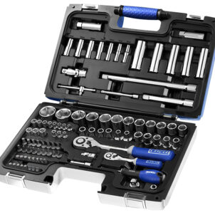 1/4 & 1/2in Drive Socket & Accessory Set, 98 Piece