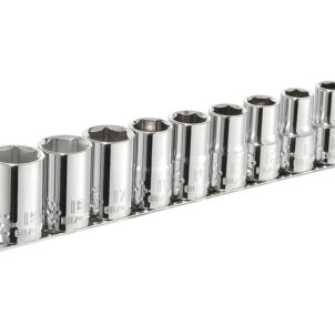1/2in Drive Socket Set, 10 Piece