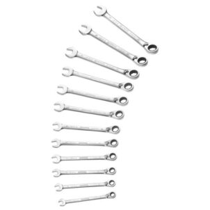 Ratchet Combination Spanner Set, 12 Piece - Image 2