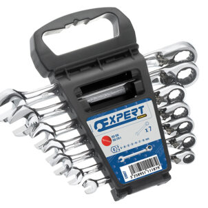 Ratchet Combination Spanner Set, 7 Piece