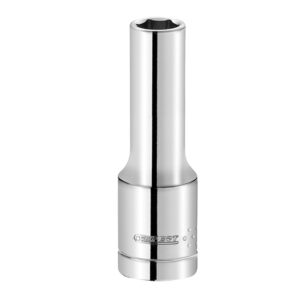 Hexagon Socket 6 Point Long Reach 1/4in Drive 8mm