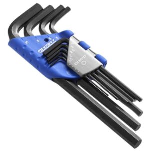 Metric Hexagon Key Long Arm Set, 9 Piece