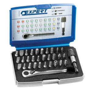 E131702 1/4in Bit Set, 32 Piece