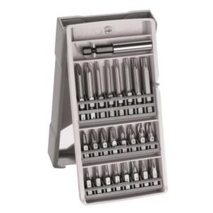 Screwdriver Bit Set, 25 Piece