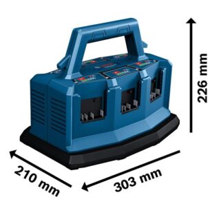 GAL 18V6-80 Professional 6 Port Fast Charger 18V