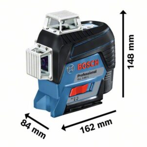 GLL 3-80 C Professional 360° Line Laser + BM 1 Professional Universal Mount - Image 2