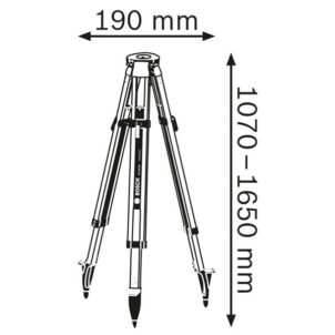 BT 170 HD Professional Building Tripod