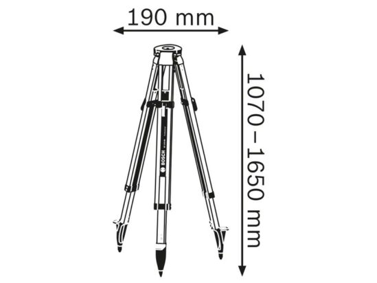 BT 170 HD Professional Building Tripod