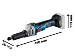 GGS 18V-10 SLC Professional Straight Grinder 18V Bare Unit