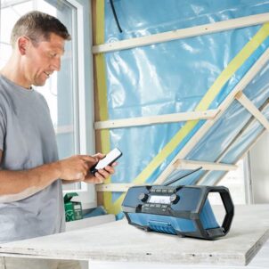 GPB 18V-2 C Professional Bluetooth Radio 240V & Li-ion Bare Unit