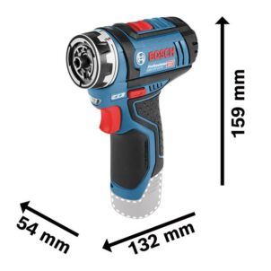 GSR 12V-15 FC Pro FlexiClick Drill Driver + Attachment 12V Bare Unit - Image 2