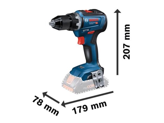 GSR 18V-55 Professional Drill Driver 18V 2 x 2.0Ah Li-ion - Image 2