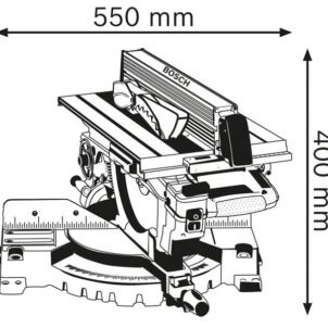 GTM 12 JL Professional Combination Saw 1800W 240V