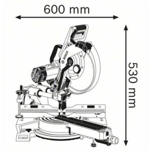 GCM 12 SDE Professional Sliding Mitre Saw 1450W 240V