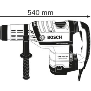 GBH 8-45 DV SDS-Max Professional Rotary Hammer 1500W 110V - Image 2