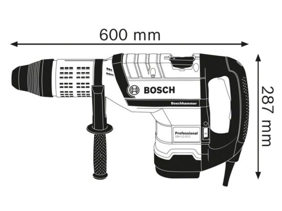 GBH 12-52 D SDS-Max Professional Rotary Hammer 1700W 110V - Image 2