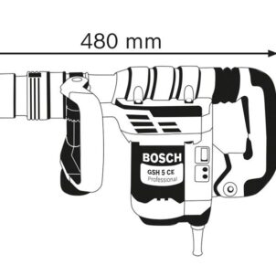 GSH 5 CE SDS-Max Professional Demolition Hammer 1150W 110V - Image 2