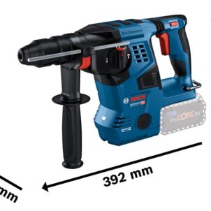GBH 18V-28 CF Pro BITURBO SDS-Plus Rotary Hammer 18V 2 x 5.5Ah ProCORE18V Li-ion - Image 2