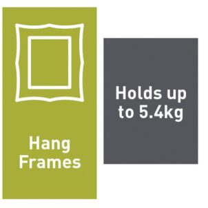 Picture Hanging Strips Set, Small & Medium (Pack 12)