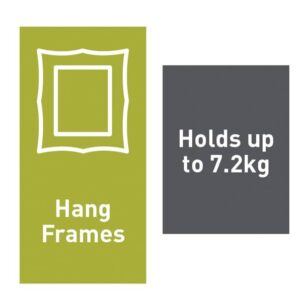 Picture Hanging Strips Set, Medium & Large (Pack 12) - Image 2