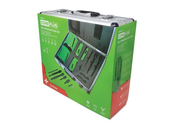 DCDKIT11 Diamond Dry Core Drill Bit Set, 11 Piece - Image 2