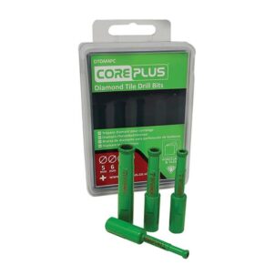 DTDM4PC Diamond Tile Drill Bit Set, 4 Piece