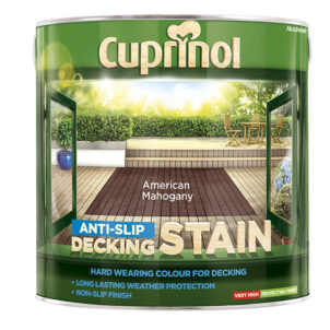 Anti-Slip Decking Stain American Mahogany 2.5 litre