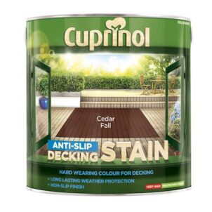 Anti-Slip Decking Stain Cedar Fall 2.5 litre