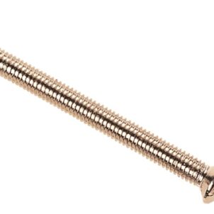 Nickle Plated Switch/Socket Plate Screws 3.5 x 50mm (Pack of 10)