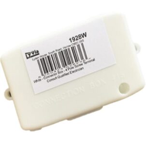 4 Pole Connection Box White